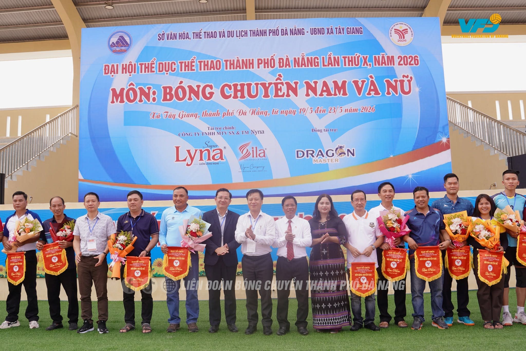 KHAI MẠC GIẢI BÓNG CHUYỀN ĐẠI HỘI THỂ DỤC THỂ THAO THÀNH PHỐ ĐÀ NẴNG LẦN THỨ X NĂM 2026