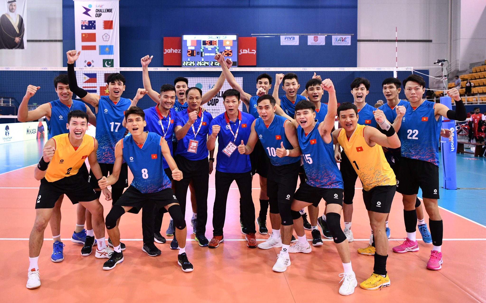 Kết quả chung cuộc chặng I giải bóng chuyền nam SEA V.League 2024