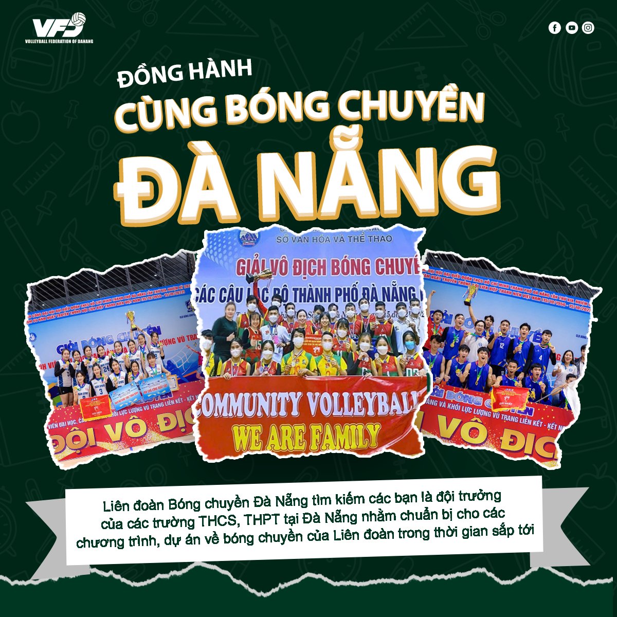 ĐỒNG HÀNH CÙNG BÓNG CHUYỀN ĐÀ NẴNG