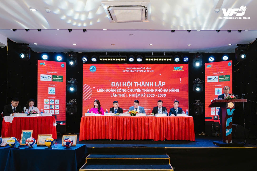 Đại hội thành lập Liên đoàn Bóng chuyền thành phố Đà Nẵng lần thứ I, nhiệm kỳ 2025 – 2030: Bước ngoặt lớn cho bóng chuyền Đà Nẵng