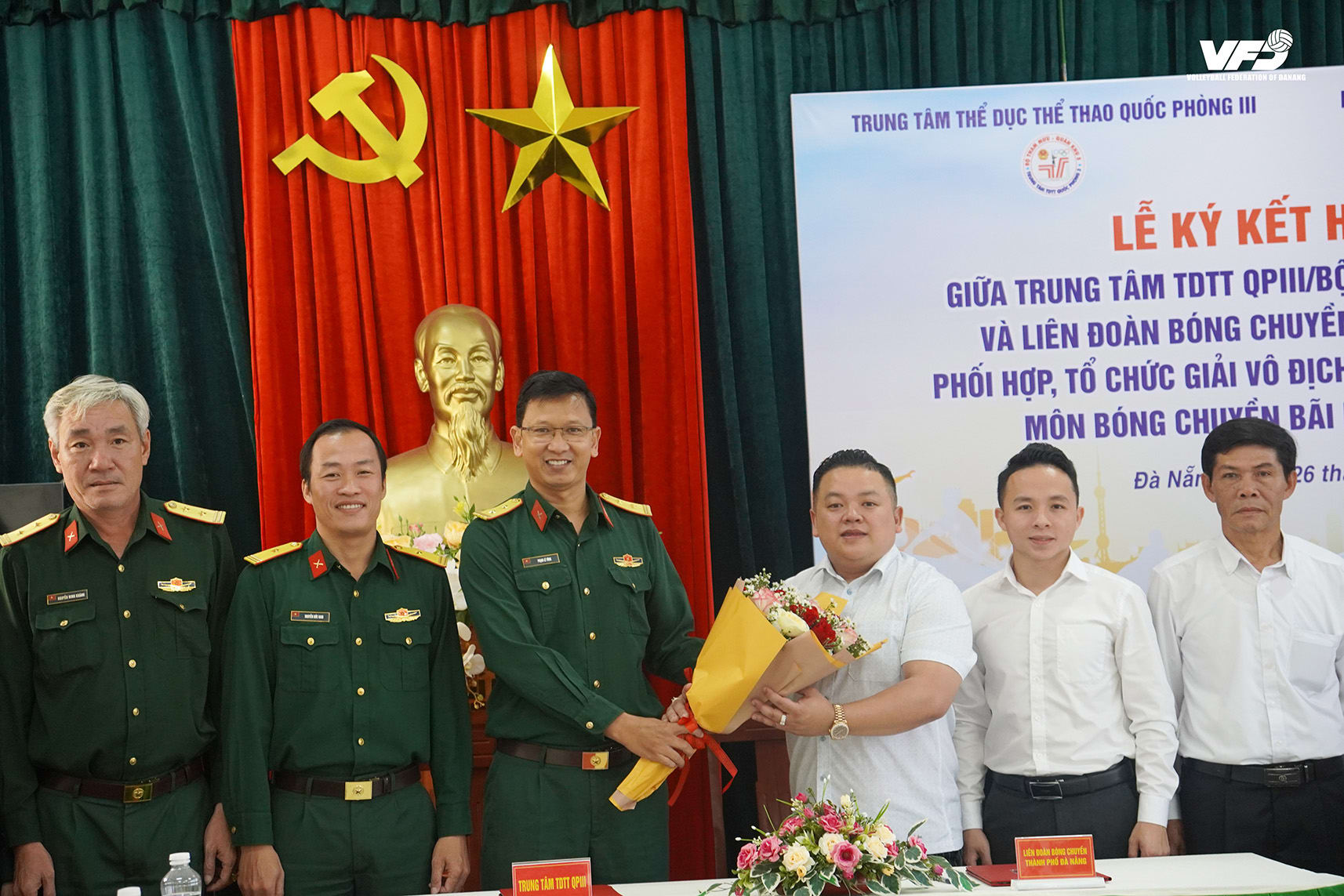 Lễ ký kết hợp tác tổ chức Giải Bóng chuyền bãi biển 2x2 Quốc gia 2026 tại Đà Nẵng