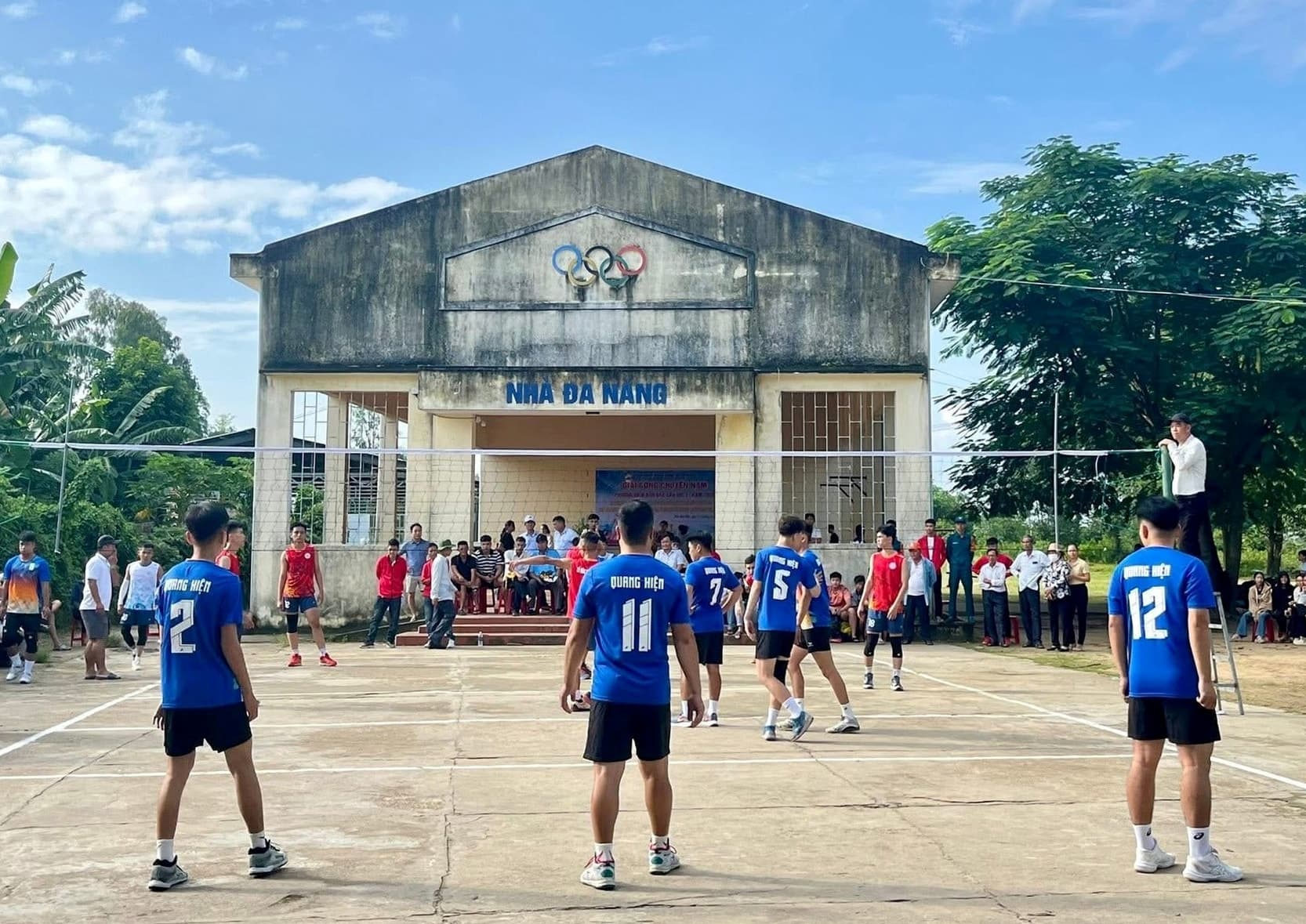 20 đội tham gia Giải bóng chuyền nam phường Điện Bàn Bắc lần thứ I