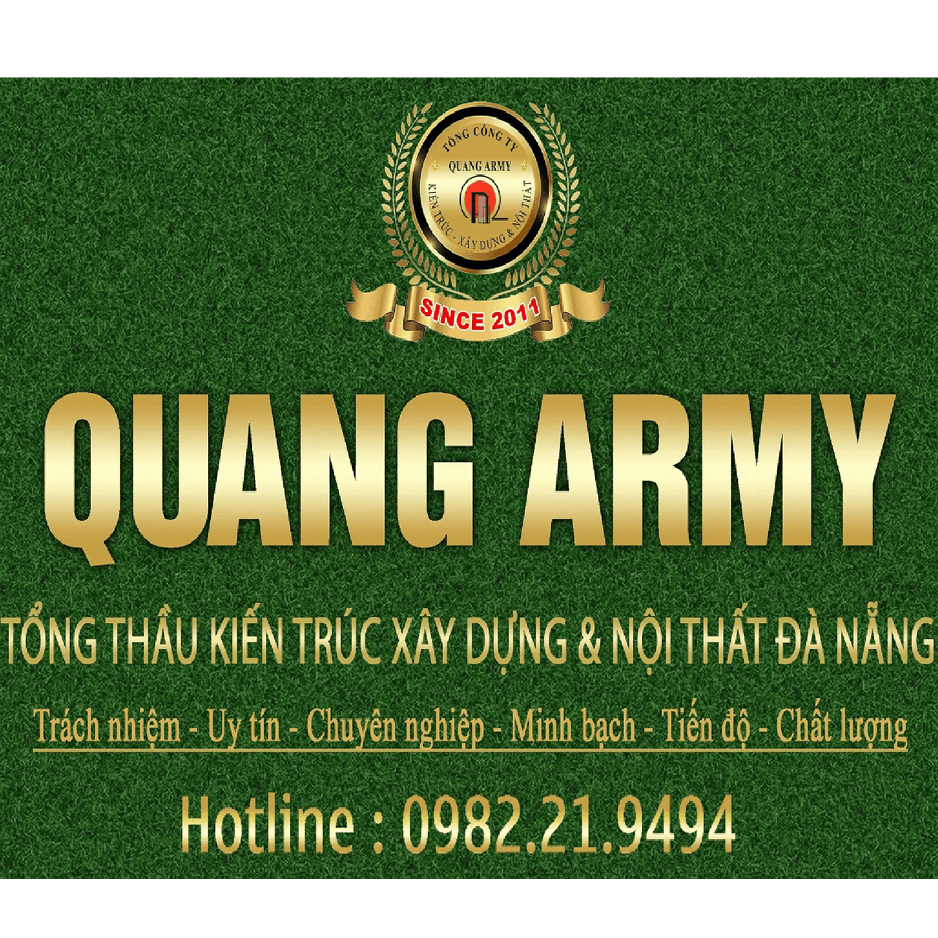 QUANG ARMY Nhà Thầu Xây Dựng Chuyên Nghiệp Đà Nẵng