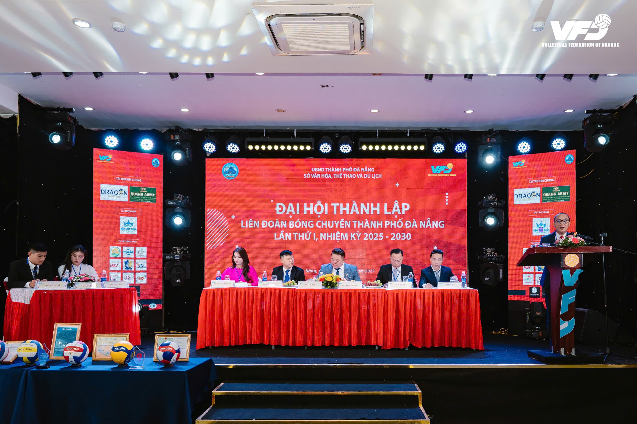 Đại hội thành lập Liên đoàn Bóng chuyền thành phố Đà Nẵng lần thứ I, nhiệm kỳ 2025 – 2030: Bước ngoặt lớn cho bóng chuyền Đà Nẵng