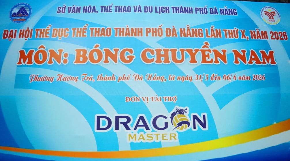 GIẢI BÓNG CHUYỀN ĐẠI HỘI THỂ DỤC THỂ THAO THÀNH PHỐ ĐÀ NẴNG LẦN THỨ X – NĂM 2026