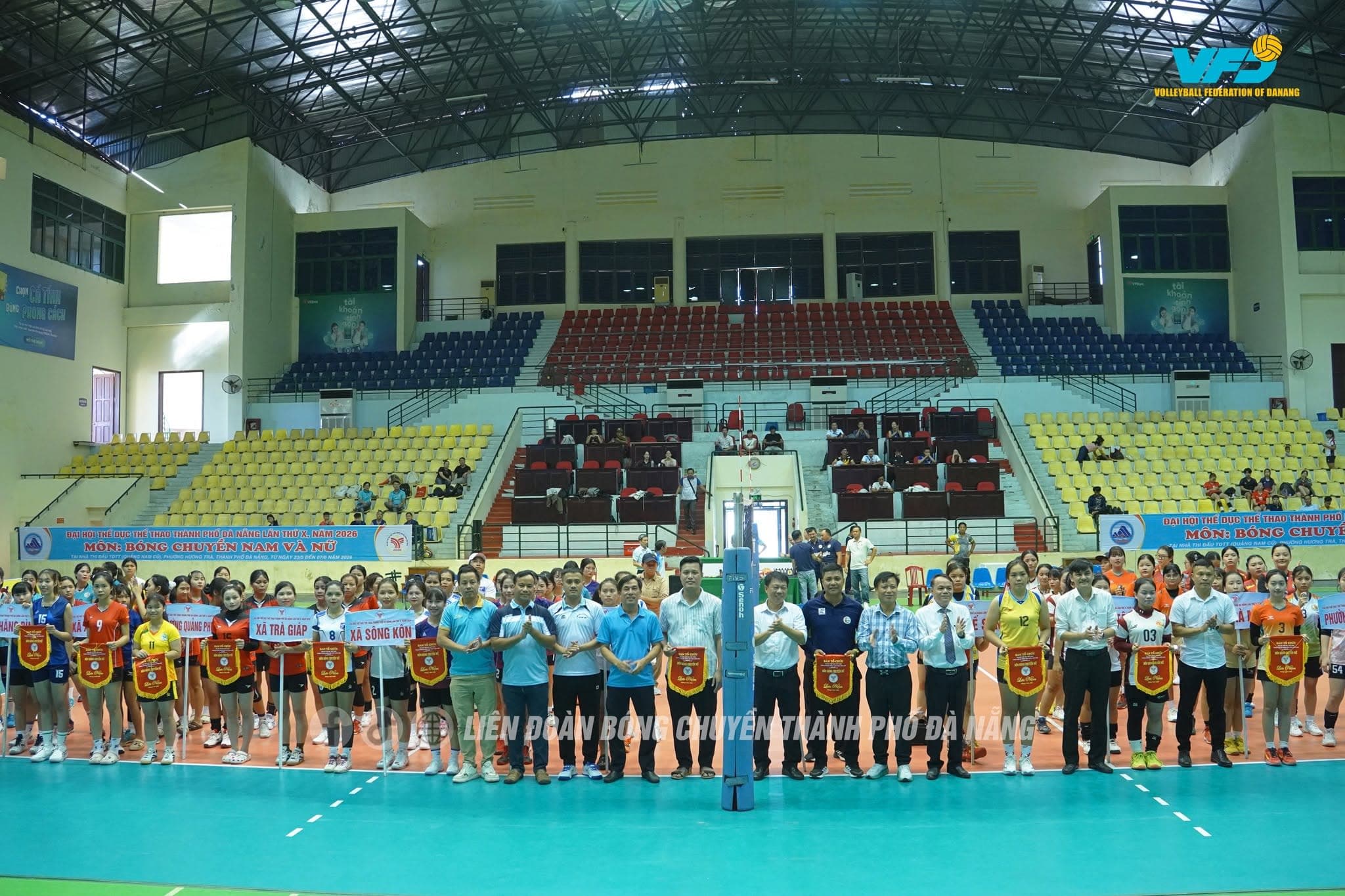 KHAI MẠC VÒNG CHUNG KẾT NỘI DUNG NỮ – GIẢI BÓNG CHUYỀN ĐẠI HỘI THỂ DỤC THỂ THAO THÀNH PHỐ ĐÀ NẴNG LẦN THỨ X NĂM 2026